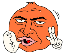 funny Onion man sticker #1667385