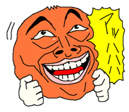 funny Onion man sticker #1667394