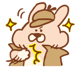 Sherlock rabbit sticker #1667551