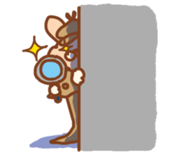 Sherlock rabbit sticker #1667552