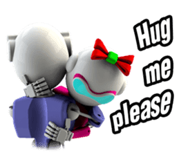 Funny Robot : Man_Eng sticker #1667586