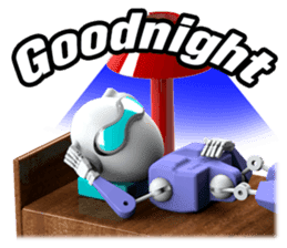 Funny Robot : Man_Eng sticker #1667588