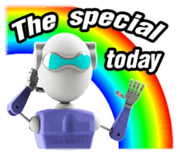 Funny Robot : Man_Eng sticker #1667592