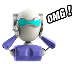 Funny Robot : Man_Eng sticker #1667598