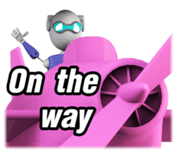 Funny Robot : Man_Eng sticker #1667602