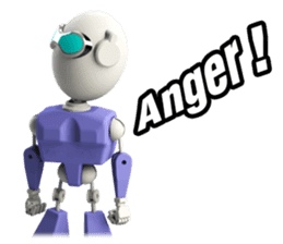 Funny Robot : Man_Eng sticker #1667607