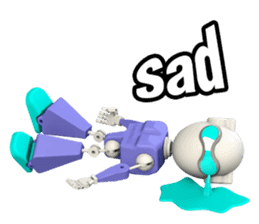Funny Robot : Man_Eng sticker #1667614