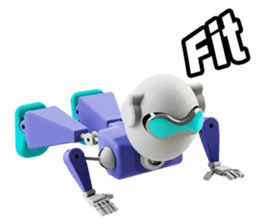 Funny Robot : Man_Eng sticker #1667616