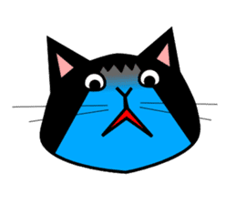 The great cat FUJIYAMA sticker #1667839