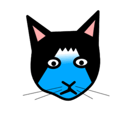 The great cat FUJIYAMA sticker #1667857