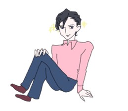 perfect boy sticker #1668222