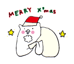 White bear2 sticker #1668297