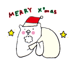 White bear2 sticker #1668297