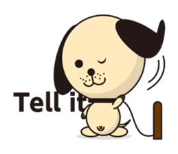 It is easy to use OYAJIINU sticker #1668696