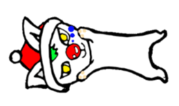 cat santa roko sticker #1668842