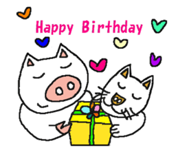 Mybu-&Nyanbu- kumamoto dialect sticker #1668885