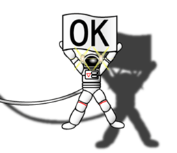 Astronaut sticker #1668947