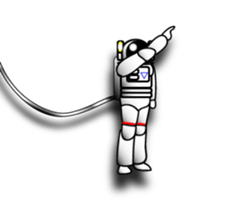 Astronaut sticker #1668980