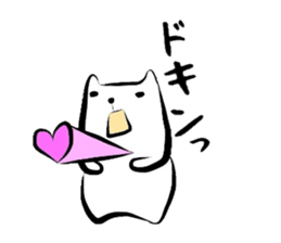 Creatures, such as the cat "Matsu-san." sticker #1669153