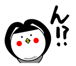 bangs Penguin sticker #1669825