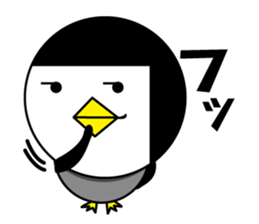 bangs Penguin sticker #1669832