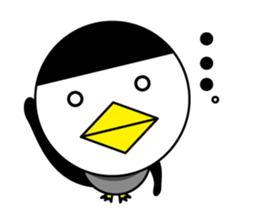 bangs Penguin sticker #1669840