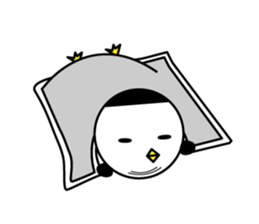 bangs Penguin sticker #1669846