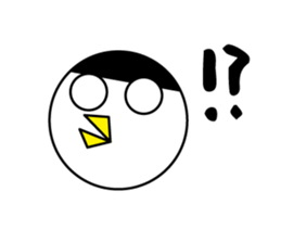 bangs Penguin sticker #1669863