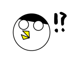 bangs Penguin sticker #1669863