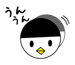 bangs Penguin sticker #1669864