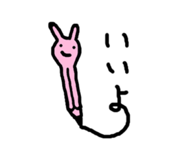 animal pencil sticker #1670066