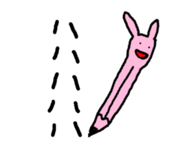 animal pencil sticker #1670090