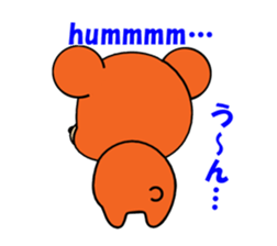 The HONWAKA bear. sticker #1670228