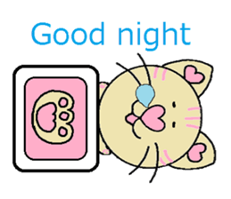 Maro and Tora. Cat's sticker sticker #1670507