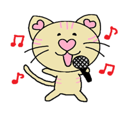 Maro and Tora. Cat's sticker sticker #1670513