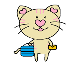 Maro and Tora. Cat's sticker sticker #1670516