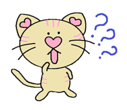 Maro and Tora. Cat's sticker sticker #1670526