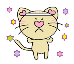 Maro and Tora. Cat's sticker sticker #1670544