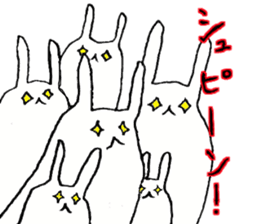 The SPACE BUNNY invasion ! sticker #1670673