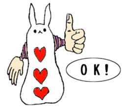 The SPACE BUNNY invasion ! sticker #1670688