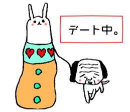 The SPACE BUNNY invasion ! sticker #1670689