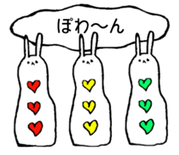 The SPACE BUNNY invasion ! sticker #1670691