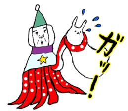 The SPACE BUNNY invasion ! sticker #1670692