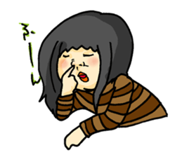 HIKIKOMORI-KUMAKO sticker #1671227