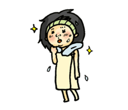 HIKIKOMORI-KUMAKO sticker #1671228