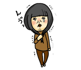 HIKIKOMORI-KUMAKO sticker #1671234