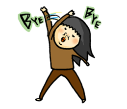 HIKIKOMORI-KUMAKO sticker #1671261