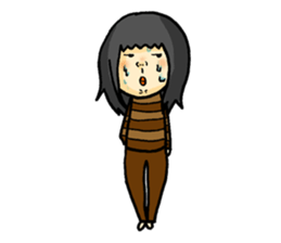 HIKIKOMORI-KUMAKO sticker #1671262