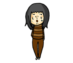 HIKIKOMORI-KUMAKO sticker #1671262