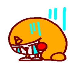 All gorillas are B types.(English) sticker #1671346